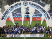 احتفالات بورتو بالتتويج بلقب الدوري البرتغالي قبل جولتين على النهاية