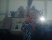 كلنا الجيش المصرى.. "مدحت" يشارك صحافة المواطن بصورته بالزى العسكرى