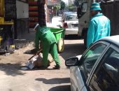 حى ثان طنطا يُنفذ حملة نظافة بشوارع المدينة .. صور