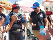 فيديو لايف.. استمرار البحث عن جثة شادى بشاطئ النخيل بالإسكندرية لليوم الثامن