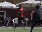 كهربا يخدع محمد الشناوى بهدف ذكى فى تدريبات الأهلى.. فيديو وصور