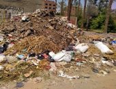 شكوى من تراكم القمامة فى قرية سرياقوس بالقليوبية