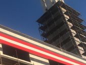 شاهد.. مسجد الزمالك الجديد وفندق اللاعبين داخل النادى