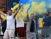 احتفالات عارمة لجماهير ليدز بالتأهل إلى البريميرليج بعد غياب طويل.. صور