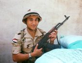 كلنا جيش مصر.. "عبد الرحمن" من الغربية يشارك صورته خلال تأدية الخدمة العسكرية