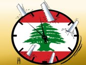 كاريكاتير صحيفة إماراتية.. تقسيم لبنان ودوامة الانقسام