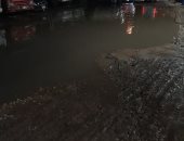 طفح الصرف الصحى في مدينة الوحدة بزهراء المعادي في القاهرة