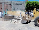 إزالة 47 حالة تعدى على أراضى أملاك دولة بالبحيرة ..صور