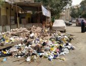 شكوى من انتشار القمامة في منطقة عمارات الشرطة بجسر السويس بالقاهرة