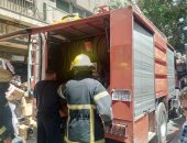 3 سيارات إطفاء تسيطر على حريق شقة سكنية بأوسيم 