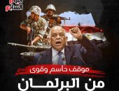 بالانفوجراف.. موقف حاسم وقوى للبرلمان لحماية حدود مصر بجلسته التاريخية