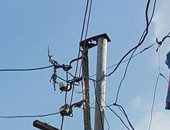 شركة كهرباء المنوفية: تم عمل مقايسة وتركيب عمود كهرباء جديد فى شبين الكوم