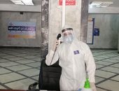 الجيش الأبيض.. "صلاح" مسئول السويتش بمستشفى كفر الدوار العام فى مواجهة كورونا