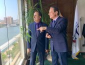  كرم جبر يستقبل وزير الإعلام اليمنى بمقر "الأعلى للإعلام"..ويؤكد دعم الإعلام لليمن       