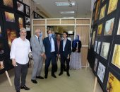 صور.. معرض مشروعات تخرج الدفعة الثانية بكلية الفنون الجميلة جامعة المنصورة
