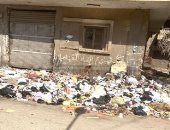 قارئ يشكو انتشار القمامة فى شارع الجلاء بالمنصورة