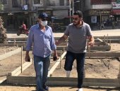 حملات مكثفة لأعمال النظافة والتجميل بحي ثان المحلة الكبرى 