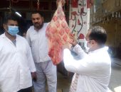 ضبط كميات من اللحوم غير صالحة للاستهلاك خلال حملات تموينية بالغربية