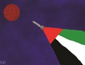 كاريكاتير صحيفة إماراتية.. مسبار الأمل يحمل الإمارات إلى المريخ 