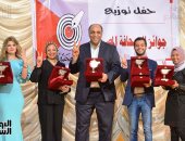 "اليوم السابع" تتسلم جوائز الصحافة المصرية فى حفل نقابة الصحفيين.. صور وفيديو