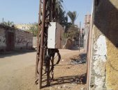 أهالى نجع النصرة بسوهاح يناشدون نقل وحدة توزيع كهرباء بعيدا عن الأطفال