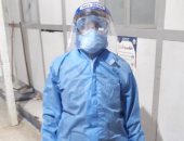 الجيش الأبيض.."صباح" أخصائى تمريض مستشفى صدر طنطا على خط مواجهة فيروس كورونا