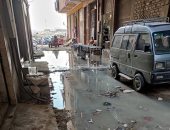 شكوى من غرق شارع أحمد حسين بشبرا الخيمة القليوبية بالصرف الصحى