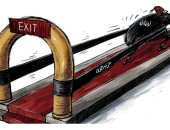 كاريكاتير صحيفة سعودية.. حزب الله يعيق لبنان من تجاوز أزمتة