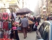 أهالى شارع المنشية بالطوابق فى فيصل يشكون من انتشار الباعة الجائلين