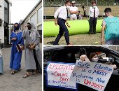 صور.. العالم هذا الصباح.. عودة الحياة لطبيعتها فى السعودية وخروج العائلات للتنزه بعد فك قيود حظر التجوال .. معلمو فلوريدا يحتجون بطريقة خاصة ضد عودة المدارس.. الرئيس الفرنسى يلعب الكرة بمعسكر عطلات التعلم