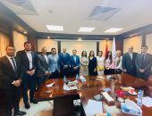 كرم جبر يلتقى وفد من تنسيقية شباب الأحزاب بمقر المجلس الأعلى للإعلام