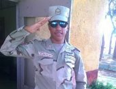 "محمد جمال" يشارك اليوم السابع بصورته بالزى العسكرى بمبادرة "كلنا جيش مصر"