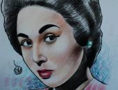 بورتريهات الزمن الجميل.."صلاح" يشارك "اليوم السابع" بلوحات لفنانى الأبيض والأسود