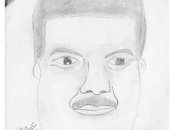 عبد الرحمن طالب بالابتدائى يشارك برسومات فنية وبورترية تبرز موهبته الفنية