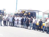 التحفظ على 19 توكتوك وإزالة شوادر الماشية بأحياء الإسكندرية