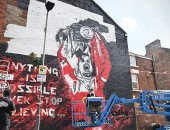 جدارية هندرسون تزين شوارع ليفربول بعد الفوز بجائزة الأفضل بالبريميرليج