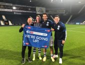 أحمد حجازي: أشكر كل من ساهم فى تأهل وست بروميتش للبريميرليج