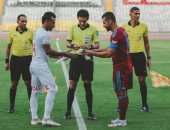 عبد الله السعيد ينشر صور من ودية الزمالك ويعلق: "فى طريقنا للعودة"