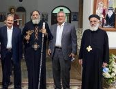 البابا تواضروس يتابع الأعمال الإنشائيه بكاتدرائيه البشارةعلى محور المحمودية