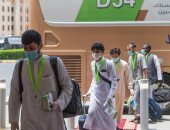 حجاج بيت الله الحرام يصلون إلى مكة المكرمة وسط إجراءات احترازية.. صور