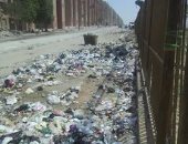سيبها علينا.. شكوى من تراكم القمامة فى مساكن عثمان بطريق الواحات فى أكتوبر