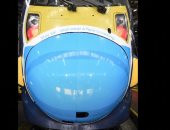 شاهد.. بريطانيا تضع كمامة على مقدمة قطارين للتوعية من فيروس كورونا