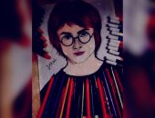 "شهد" من دمياط  تشارك صحافة المواطن عددا من اللوحات تبرز موهبتها الفنية