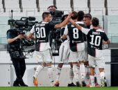 يوفنتوس يتوج بالدورى الإيطالى للمرة التاسعة على التوالى بثنائية فى سامبدوريا