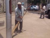 حملة نظافة بشوارع حى ثان طنطا بمحافظة الغربية