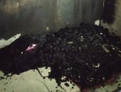 صور.. مستوطنون يحرقون مسجداً فى مدينة البيرة بالضفة الغربية  