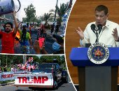 العالم هذا المساء.. مسيرة تأييد لمؤيدى الرئيس الأمريكى ترامب فى ولاية نيو جيرسى.. وعودة الاحتجاجات لميادين العراق بعد مقتل متظاهرين وحرق مقر الاعتصام.. ومظاهرات فى الفلبين خلال خطاب الرئيس حول الأزمة الاقتصادية