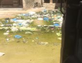 صورة.. طفح الصرف الصحى بمساكن توشكى فى العامرية بالإسكندرية