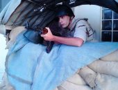 كلنا جيش مصر.."أحمد" من محافظة الشرقية يشارك صورته بالزى العسكرى