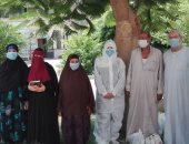 خروج 26 شخصا من مستشفيى حميات وصدر بنى سويف بعد تعافيهم من كورونا